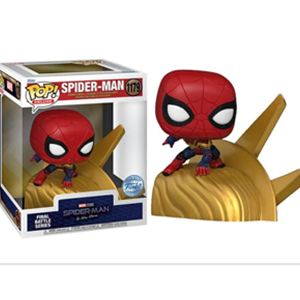 اسباب بازی اکشن فیگور اسپشیال 9 سانتی فانکو پاپ اسپایدرمن مدل Funko POP - Marvel - Spider Man No Way Home - Spider Man - Bobble Head - Exclusive _اسباب بازی اکشن فیگور